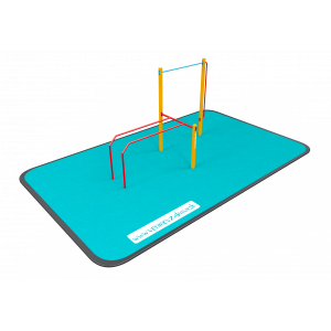 Street workout zostava W05 - povrch EPDM